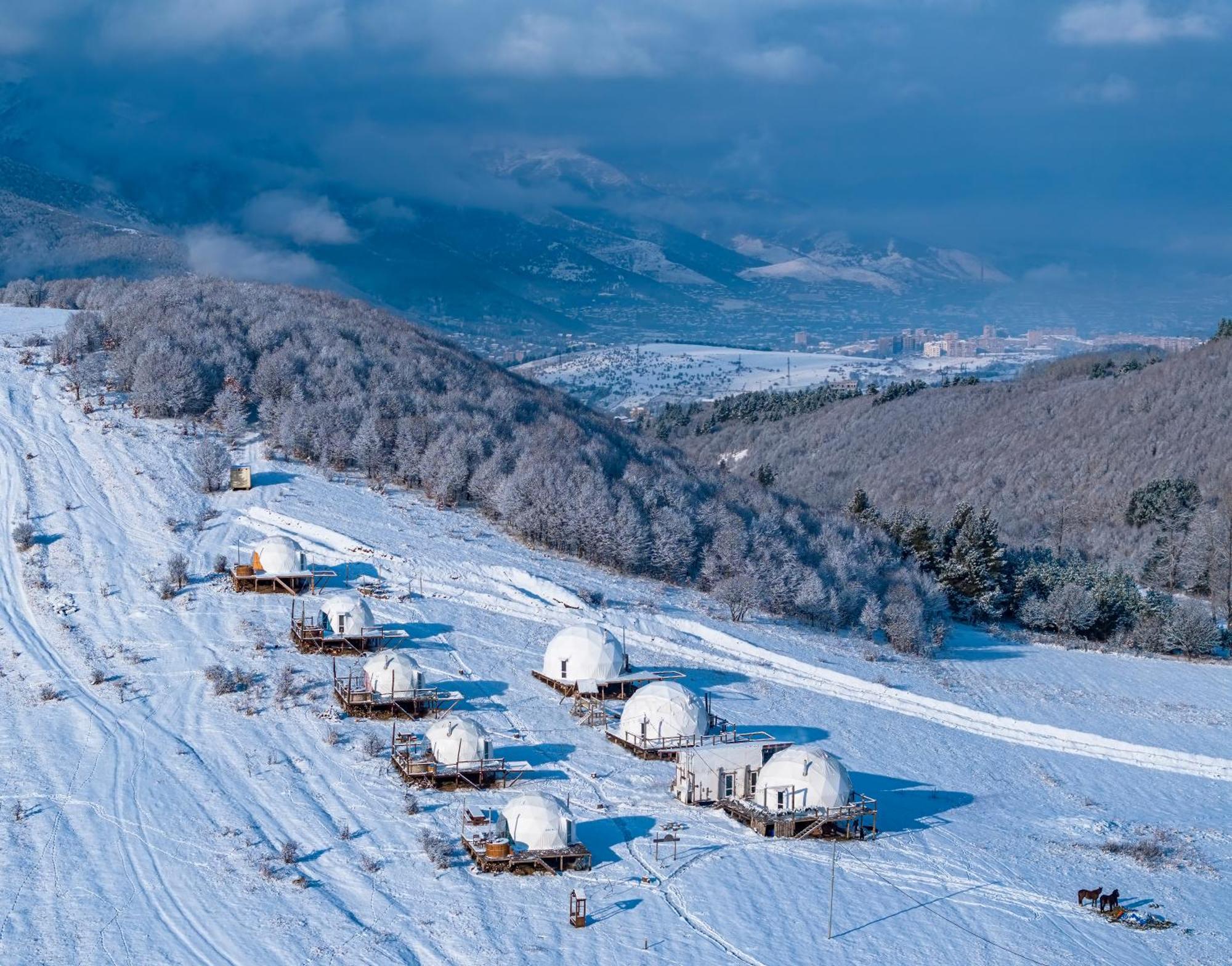 Hotel Glamping Park Shahumyan Exterior foto